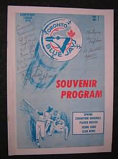 PGMST 1978 Toronto Blue Jays